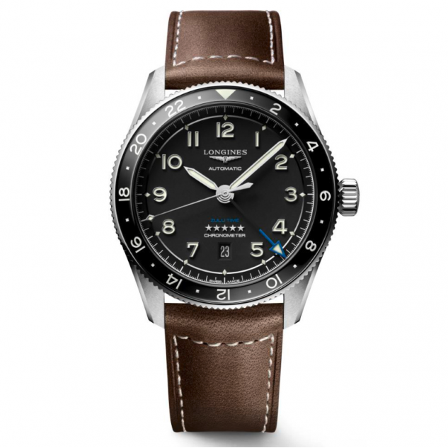 L38124532 Longines Spirit Zulu Time Erkek Kol Saati L3.812.4.53.2