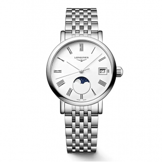Longines Elegant Collection Moonphase L43304116 Kol Saati