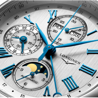 Longines L27734716 Master Collection Chronograph Moonphase Erkek Kol Saati