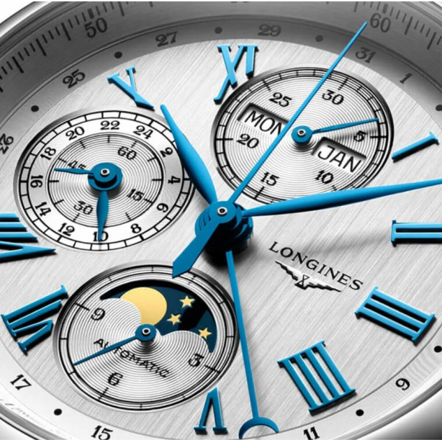 Longines L27734716 Master Collection Chronograph Moonphase Erkek Kol Saati Longines L27734716 Master Collection Chronograph Moonphase Erkek Kol Saati