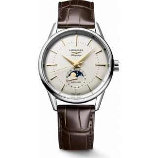 Longines L48154782 Flagshıp Herıtage Moonphase Erkek Kol Saati
