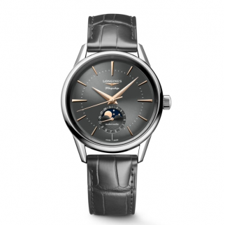 LONGINES FLAGSHIP HERITAGE MOONPHASE L4.815.4.52.2 ERKEK KOL SAATİ L48154522 LONGINES FLAGSHIP HERITAGE MOONPHASE L4.815.4.52.2 ERKEK KOL SAATİ L48154522