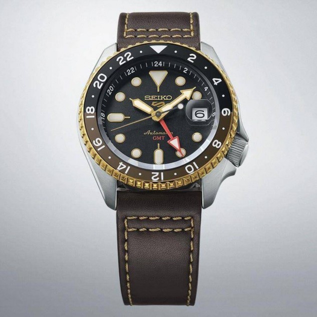 Seiko 5 Sports GMT SSK036K Erkek Kol Saati SSK036K1